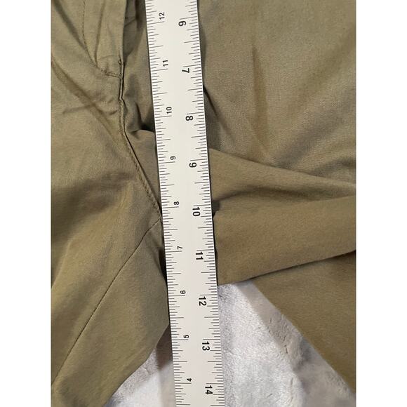 NWT wide leg cargo army green pants utility casual 10 Large H&M menswear baggy - Picture 7 of 11